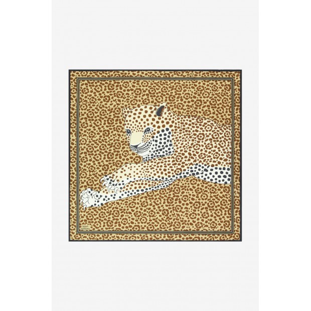 Inoui Editions šilko skara FELIS BEIGE